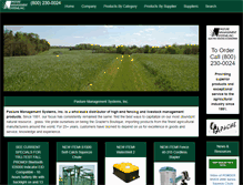 Tablet Screenshot of pasturemgmt.com